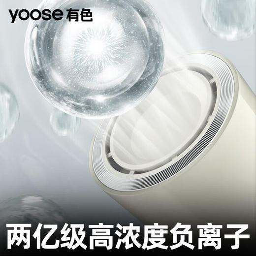 有色有色（yoose）高速吹风机 新一代家用电吹风 负离子护发 大风力速干吹风筒 送女友老婆礼物 商品图4