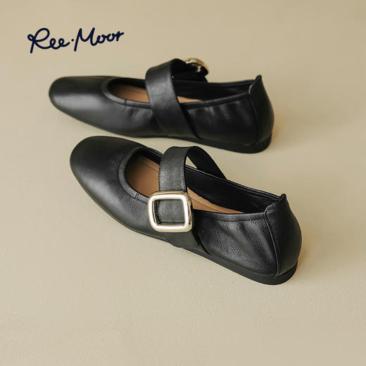 【2025年春夏新款】Reemoor睿慕复古法式玛丽珍鞋女鞋 | 柔软舒适、复古时尚、轻便百搭 商品图8