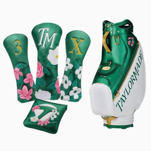 TaylorMade泰勒梅高尔夫新款25年大师赛限量款球包+杆头套组合 商品图1