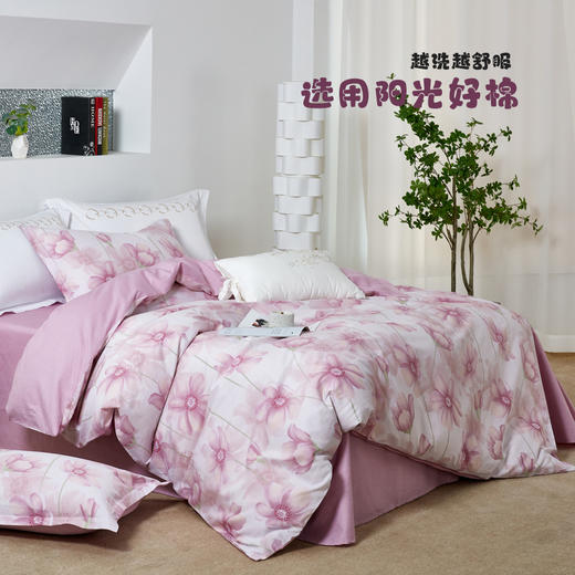 芬妮全棉印花四件套 四季可用 商品图1