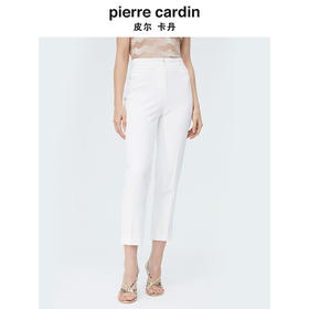 皮尔卡丹女装夏季新款简约干练通勤直筒西裤P4204T4029W0