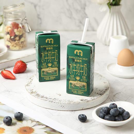 【MDL】麦臻选水牛纯牛奶200ml*12 商品图3