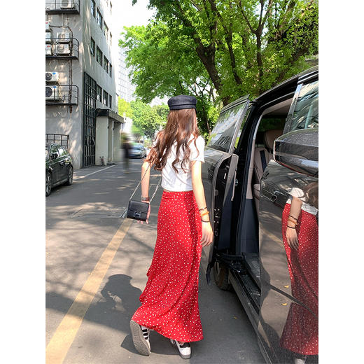 <曾小咸推荐>韩系字母印花修身短袖T恤 商品图4