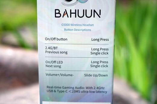 【顺丰包邮】亚马逊G5000RGB游戏耳机 有线/蓝牙/2.4G真三模 商品图7