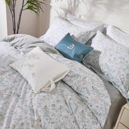 四月菲语全棉印花四件套 四季可用 商品图1