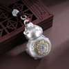 子佩集S999银【福禄满盈】手把件【SBJ842】纯银手把件可转动可打开葫芦2503 商品缩略图1