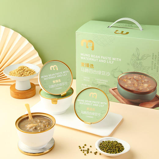 【MDL】麦臻选百合马蹄绿豆沙252g*6 商品图0