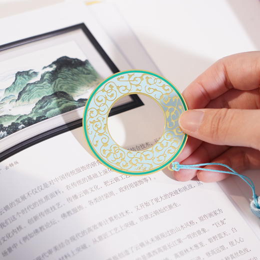 中国工艺  周礼六器书签 赤璋  黄琮  白琥  玄璜  青圭  苍璧 商品图7