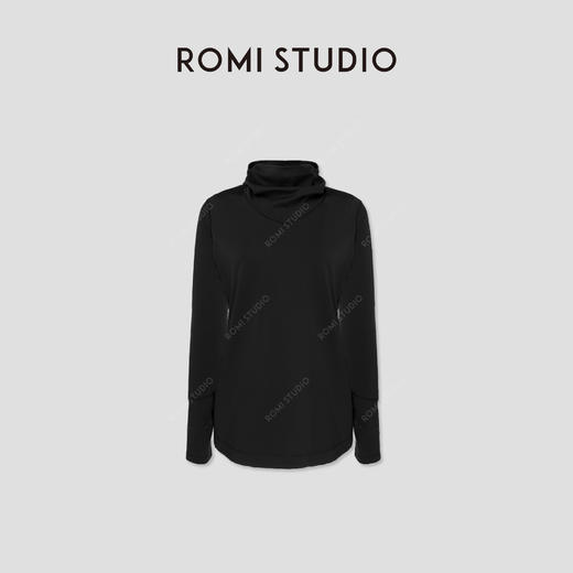 ROMI STUDIO“”高品质“”高堆堆领修身显瘦休闲运动套装 L231H348 商品图0