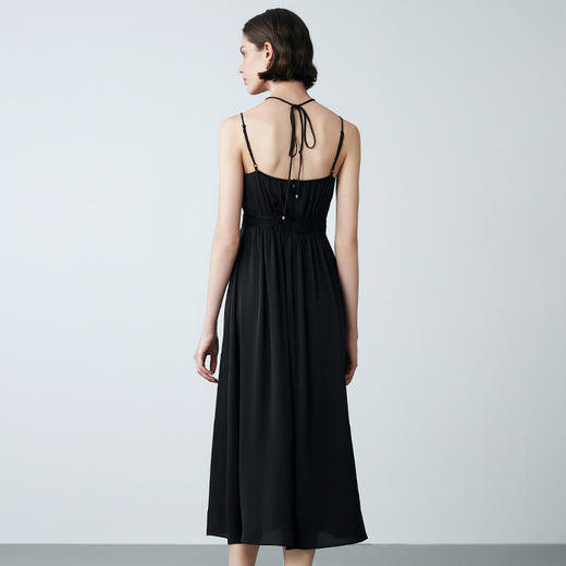 EITIE爱特爱夏季新款显瘦洋气修身吊带露背长裙连衣裙7807554 商品图4