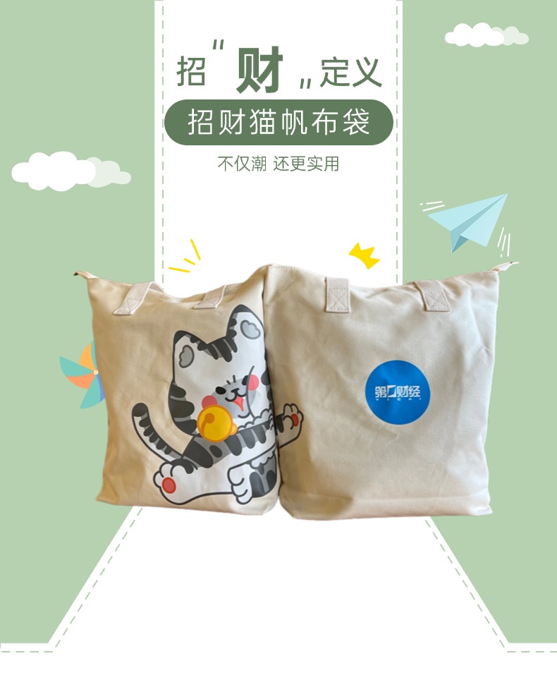 第一财经帆布包