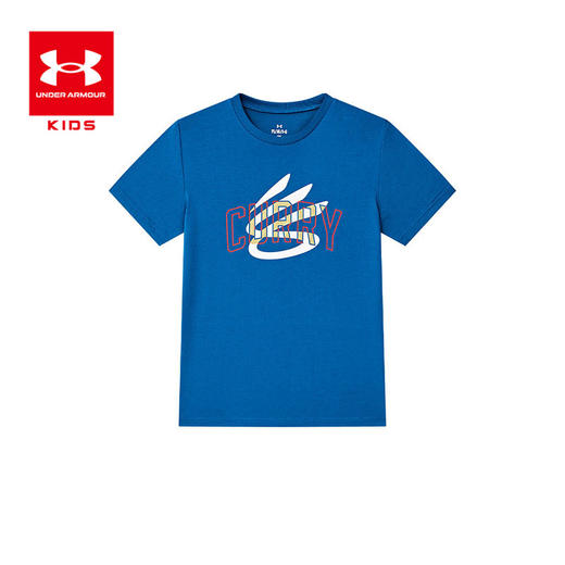 【12月-特惠福利】Under Armour安德玛童装库里圆领短袖T恤1383859 商品图4
