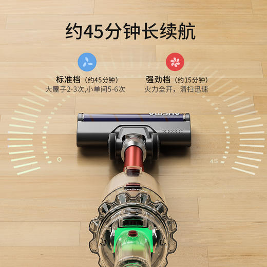 澳柯玛无线手持吸尘器V3Pro-R 商品图2