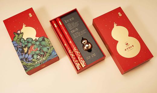 本草之约同仁香礼线香香插檀香沉香熏香家用室内卧室熏香空气燃香礼盒 福禄安康礼盒 20克*2管 商品图2