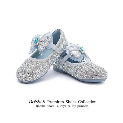 笛莎Deesha 女童童鞋2025夏新款浅口低帮皮鞋 商品图3