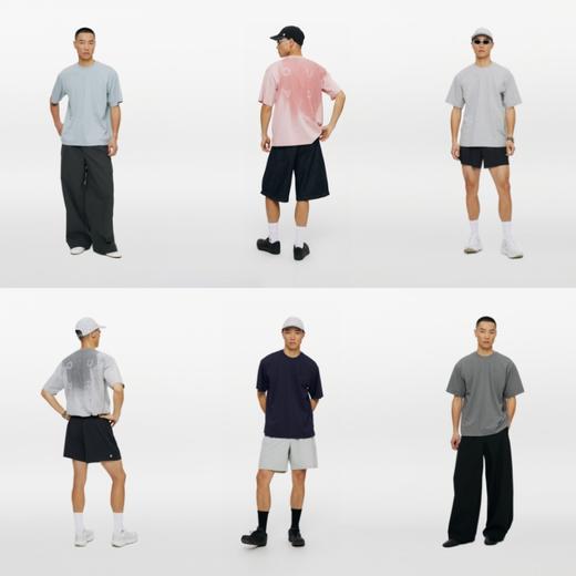 oneup凉感水显印花短袖T恤 商品图4