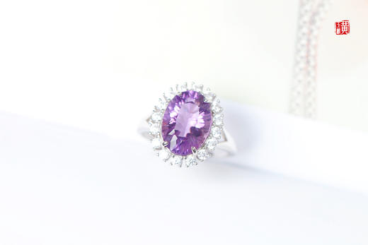 【清婉】紫水晶戒指 商品图2