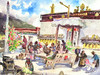 艺术家龚玉展览作品 “拉康寺” 装饰画 客厅书房 醍醐《高顶澄烟霞》上海个展 商品缩略图0