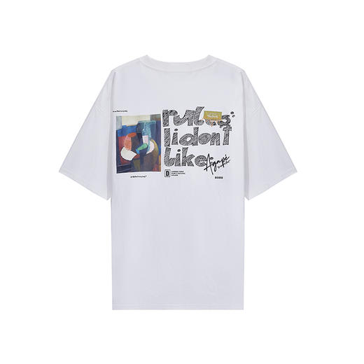 【断码清仓】HX 夏季圆领短袖T恤S102522028101/02 商品图1