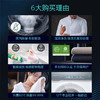 西门子（SIEMENS）iQ500超氧洗烘套装10公斤变频滚筒洗衣机 蒸汽除皱 深层净洗 智能投放 全自动烘干机冷凝器自清洁 WG54K7D00W+WQ55K7U00W 商品缩略图1