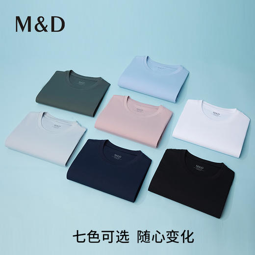 【名盾】短袖圆领T恤M0BL27701A 商品图2