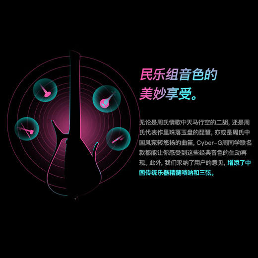 enya CYBER-G多功能赛博吉他(键盘款)_周同学联名款 商品图6