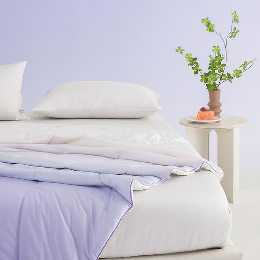 丝享沁爽凉感渐变牛奶冰淇凌夏被：乳冰冰 商品图9