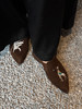 一脚蹬不对称刺绣羊皮小众美鞋——皮料选自意大利🇮🇹进口线条独特流畅、满满时髦自由感！穿感舒适细腻、鞋型精致秀气，上脚气质感满满、复古高级～ 商品缩略图9