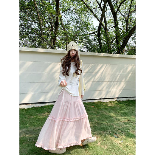 <曾小咸推荐>3.29现货秒杀 ！微信超特价！韩系波点半身裙 日常179.99 立减90 秒杀89.99！！ 商品图2