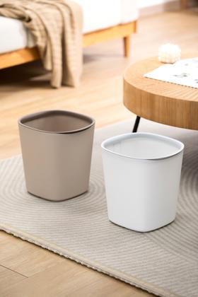 茶花净悦压圈垃圾桶206005