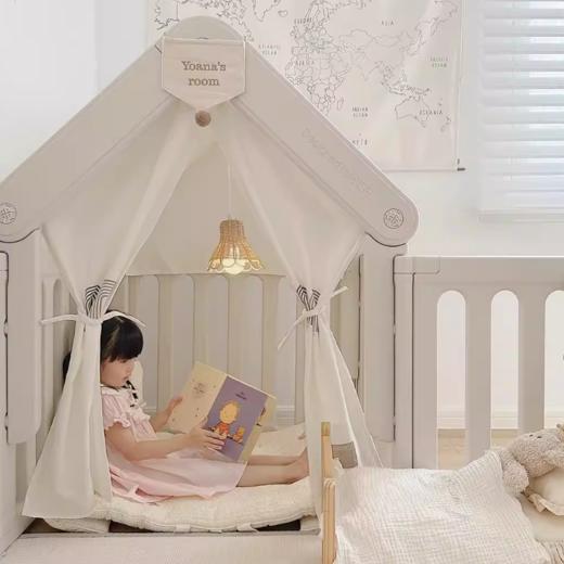 贝易彩虹游戏围栏宝宝爬爬垫小房子防护栏儿童地上婴儿爬行垫室内 商品图2