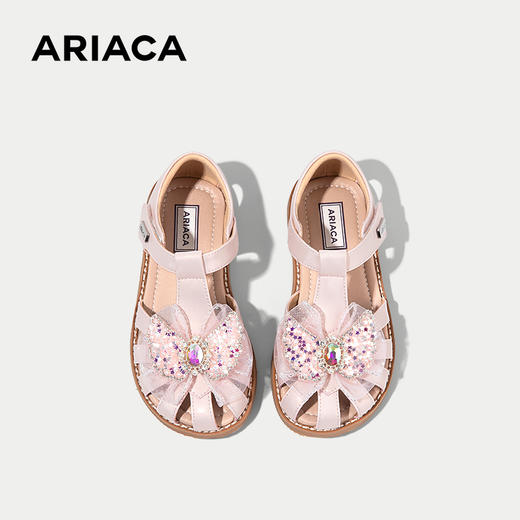 ARIACA艾芮苏女童公主鞋2025夏季新款防滑包头小女孩软底儿童凉鞋8938-5 商品图2