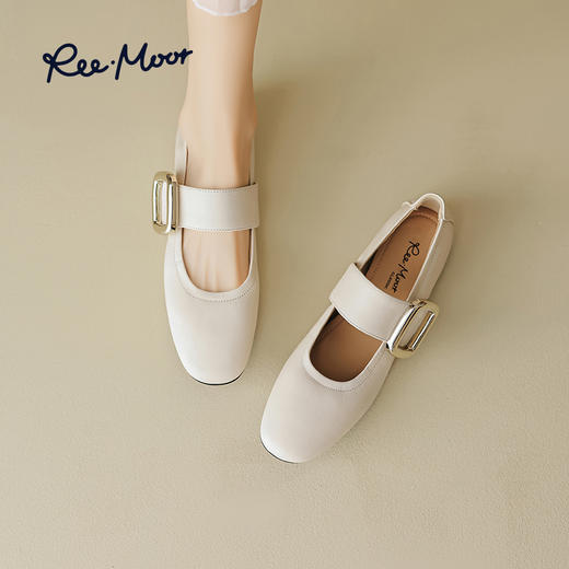 【2025年春夏新款】Reemoor睿慕复古法式玛丽珍鞋女鞋 | 柔软舒适、复古时尚、轻便百搭 商品图9