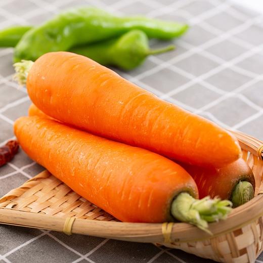 【分仓直发包邮】胡萝卜（带泥）3斤（ 单果约150g） 商品图3