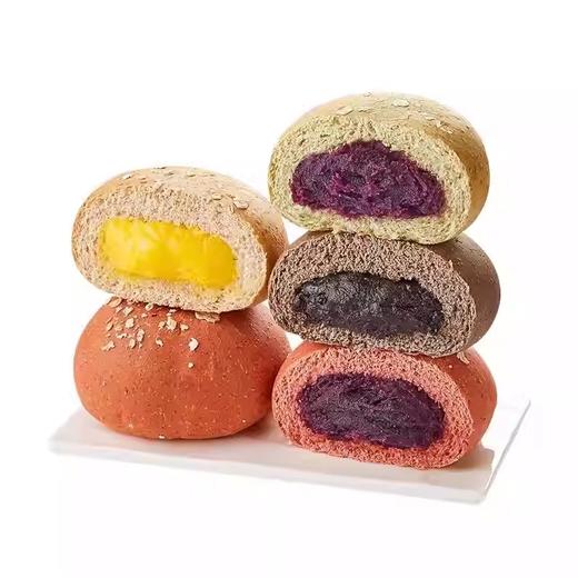 【1件起全国包邮】全麦欧包夹心面包 无蔗糖添加（300g左右，8包） 商品图3