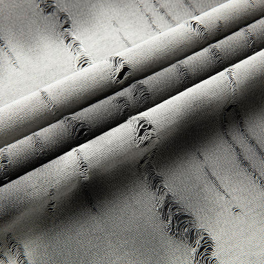 【DPS】大依优型大码短袖T恤破洞半袖加肥加大圆领速干透气汗衫肥佬潮流半袖上衣男士胖子 商品图4