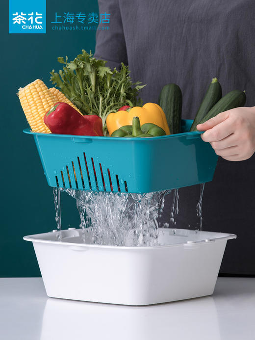 茶花时尚滤水筛（大号） 商品图3