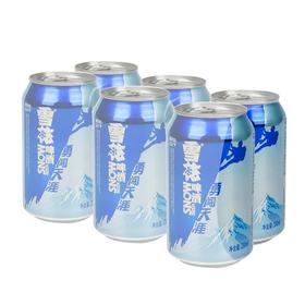 雪花330ml勇闯天涯啤酒六连包【一箱请拍4包】