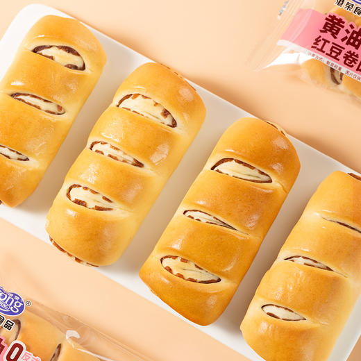 港荣黄油红豆卷面包450g-XL 商品图3