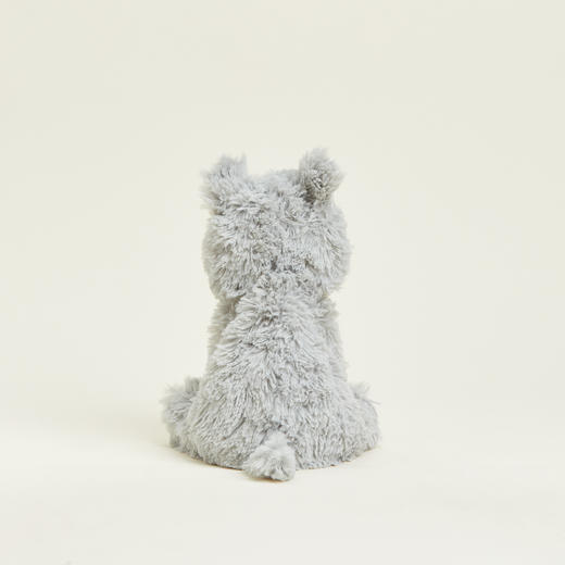 英国warmies 灰色哈士奇安抚玩偶公仔送礼毛绒可加热抱枕 商品图2