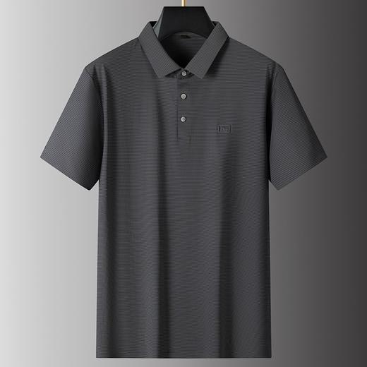 【冰丝】【DPS】大依优型大码短袖POLO衫高级感冰丝半袖男士大码夏季薄款肥佬运动翻领胖子 商品图2