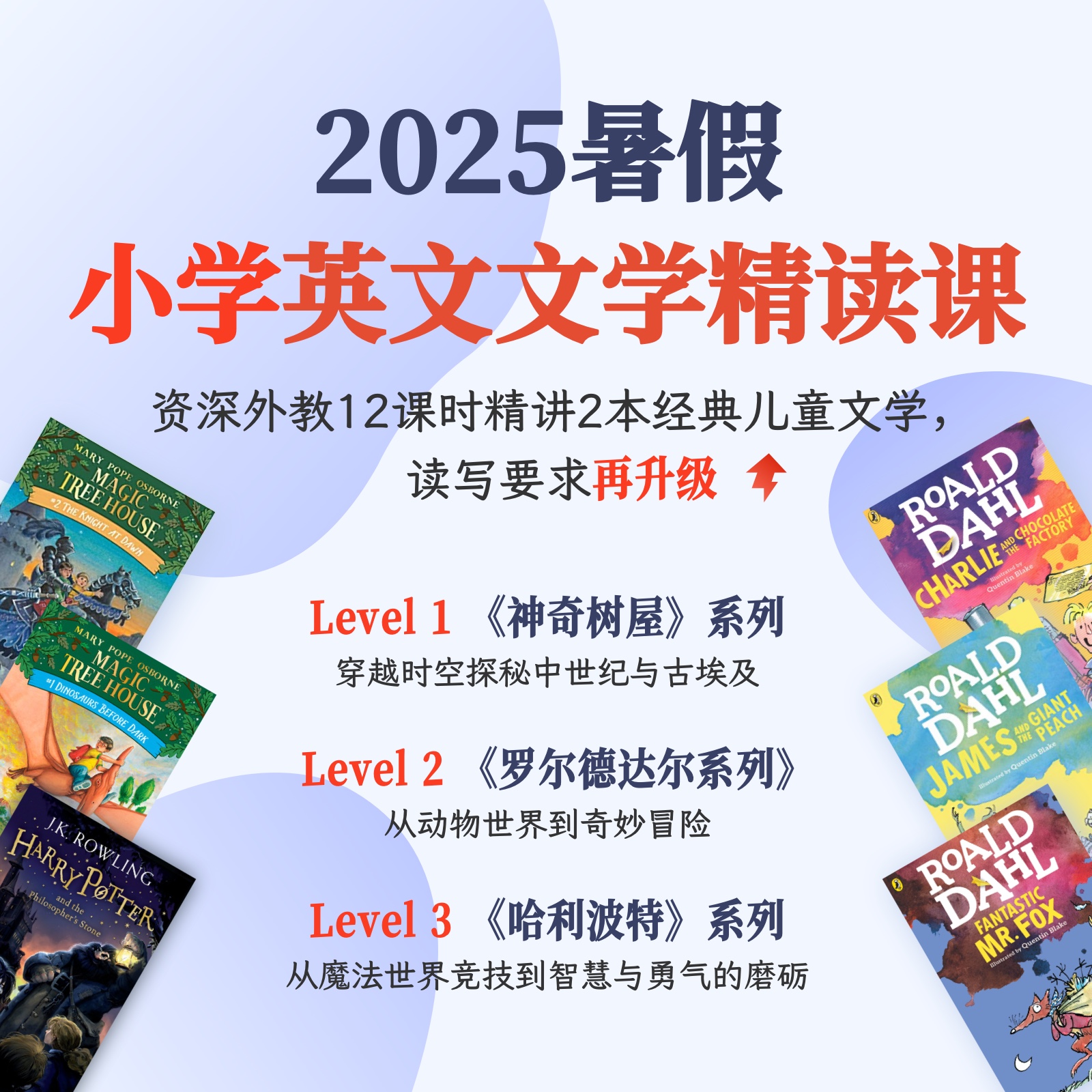 2025年 暑假班 小学英文文学精读课