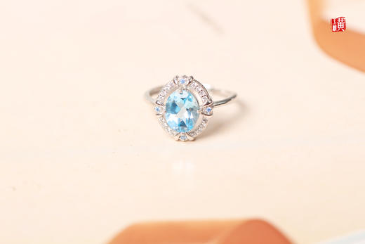 【繁星】托帕石戒指 商品图3