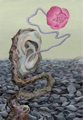 JoanneQ《弦外之音》丙烯原作