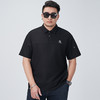 【DMH】大依优型大码短袖POLO衫夏季潮流开筒翻领体恤痞帅短袖纯色半袖男胖子上衣 商品缩略图2