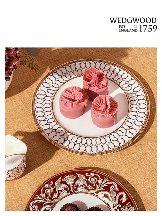 【WEDGWOOD】威基伍德 金粉年华鎏金红骨瓷餐盘欧式西餐餐盘 商品图3