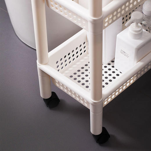 茶花多纳可移动三层置物架113001 商品图11