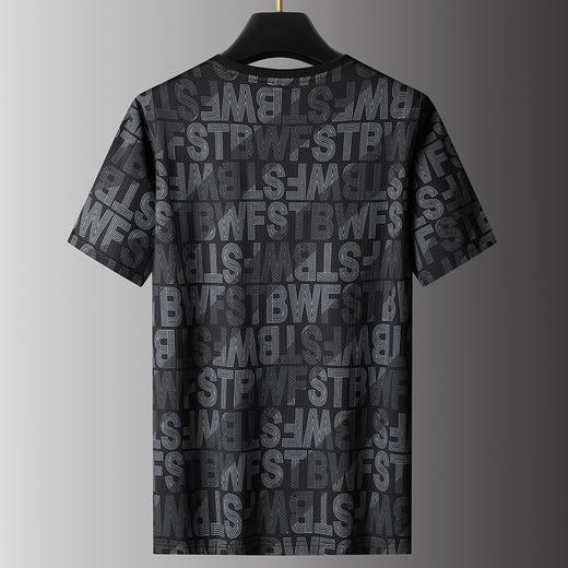 【DPS】大依优型大码短袖T恤加肥加大夏装冰丝短袖体恤宽松运动休闲凉感男士胖子上衣 商品图3