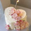 『浪漫予你』泡泡鲜花氛围感女神生日蛋糕 商品缩略图0