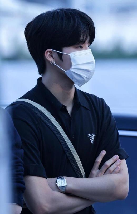 中性款logo刺绣针织短袖Polo衫合身版 商品图3